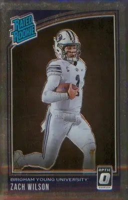 Football 2021 Panini Chronicles Draft Picks #204 Zach Wilson - Football Card Single