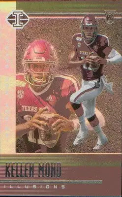 Football 2021 Panini Chronicles Draft Picks Orange #120 Kellen Mond - Football Card Single