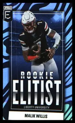 Football 2022 Donruss Elite Rookie Elitist #RE-2 Malik Willis - Football Card Single