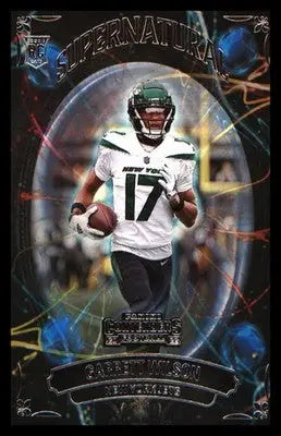 Football 2022 Panini Contenders Supernatural #SN-GWI Garrett Wilson - Football Card Single