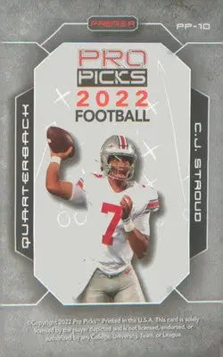 Football 2022 Pro Picks Premier #PP-10 C. J. Stroud - Football Card Single