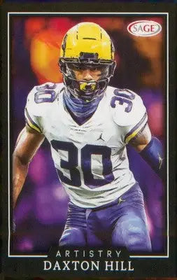 Football 2022 SAGE Artistry #12 Daxton Hill - Football Card Single