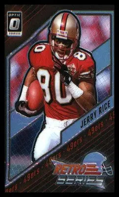 Football 2023 Donruss Optic Retro Series #14 Jerry Rice - Football Card Single