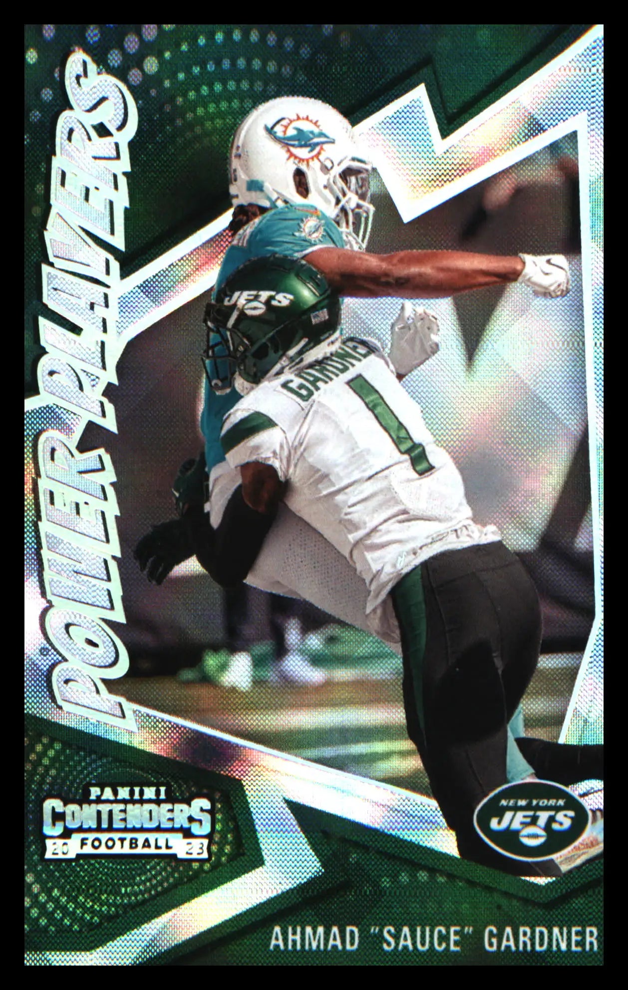 Football 2023 Panini Contenders Power Players #1 Ahmad ’Sauce’ Gardner - Football Card Single