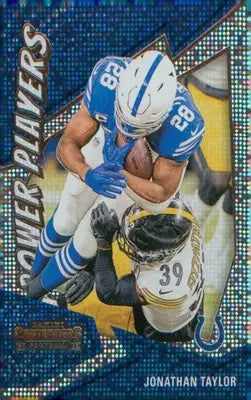 Football 2023 Panini Contenders Power Players Silver #12 Jonathan Taylor - Football Card Single