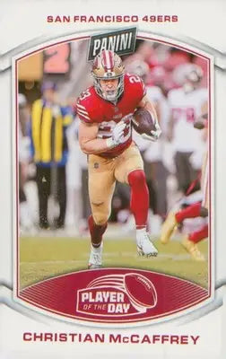 Football 2023 Panini NFL Player of the Day #14 Christian McCaffrey - Football Card Single