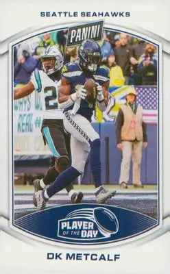 Football 2023 Panini NFL Player of the Day #45 DK Metcalf - Football Card Single