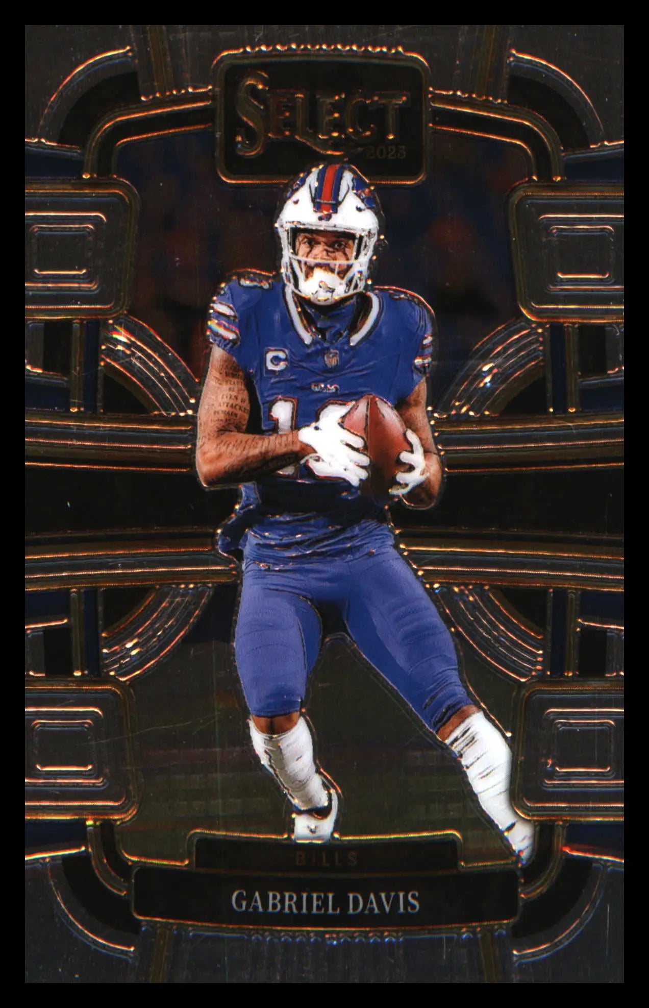 Football 2023 Panini Select #11 Gabriel Davis - Football Card Single