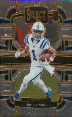 Football 2023 Panini Select #44 Josh Downs RC RC - Football Card Single