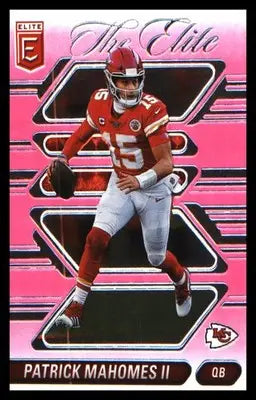 Football 2024 Donruss Elite The Elite Pink #14 Patrick Mahomes II - Football Card Single