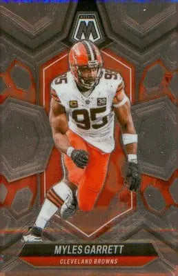 Football 2024 Panini Mosaic #55 Myles Garrett - Football Card Single