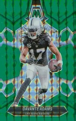 Football 2024 Panini Mosaic Mosaic Green #115 Davante Adams - Football Card Single