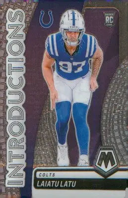 Football 2024 Panini Mosaic Introductions Mosaic #8 Laiatu Latu - Football Card Single