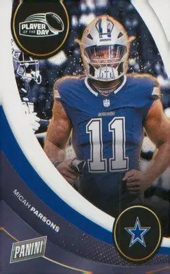 Football 2024 Panini Player of the Day #4 Micah Parsons - Football Card Single
