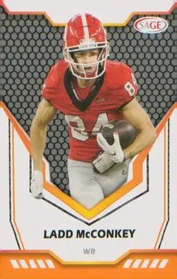 Football 2024 SAGE HIT #155 Ladd McConkey - Football Card Single