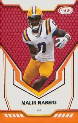 Football 2024 SAGE HIT Red #26 Malik Nabers - Football Card Single