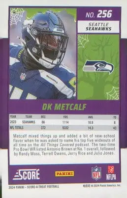 Football 2024 Score-A-Treat #256 DK Metcalf - Football Card Single