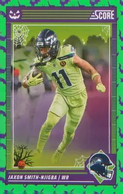 Football 2024 Score-A-Treat Green Bats #257 Jaxon Smith-Njigba - Football Card Single