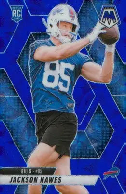 Football 2025 Panini Mosaic Blue Scope #334 Jackson Hawes RC RC - Football Card Single