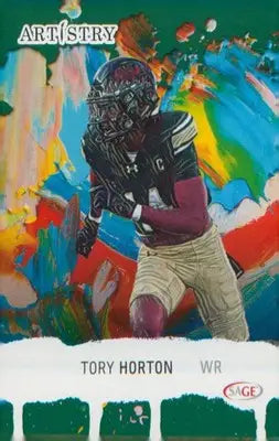 Football 2025 SAGE Artistry #81 Tory Horton - Football Card Single