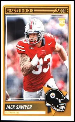 Football 2025 Score #83 Jack Sawyer RC RC - Football Card Single