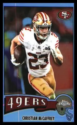 Football 2025 Topps Chrome 1975 Topps Refractor #1975-29 Christian McCaffrey - Football Card Single