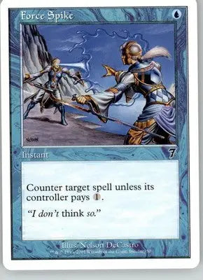 Force Spike - 7th Edition - 76 - MP Magic: The Gathering - Magic Card Single
