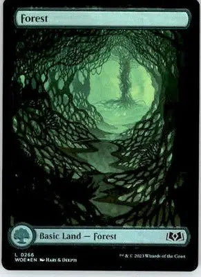 Forest (0266) - Wilds of Eldraine - 266 - Foil NM - Magic Card Single