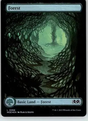 Forest (0266) - Wilds of Eldraine - 266 - Foil NM Magic: The Gathering - Magic Card Single