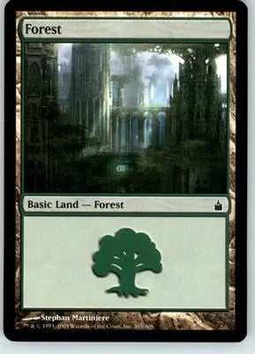 Forest (303) - Ravnica: City of Guilds - HP - #303 - Magic Card Single