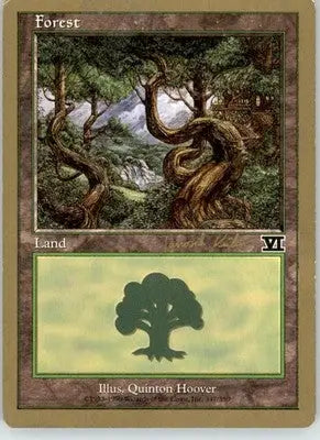 Forest (347) - 2000 Janosch Kuhn World Championship Decks - HP Magic - Magic Card Single