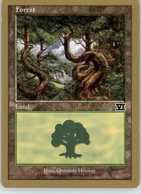 Forest (347) - 2000 Janosch Kuhn World Championship Decks - MP Magic - Magic Card Single