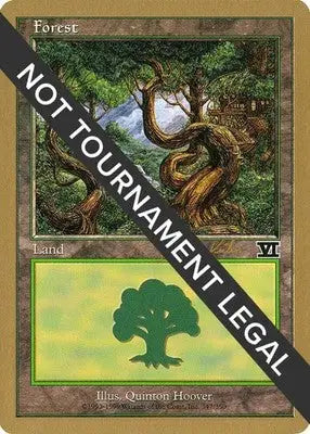 Forest (347) - 2000 Janosch Kuhn World Championship Decks - MP Magic - Magic Card Single