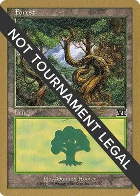 Forest (347) - 2000 Nicolas Labarre World Championship Decks - MP Magic - Magic Card Single