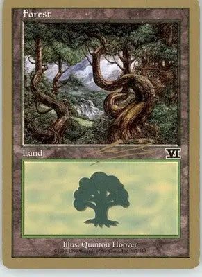 Forest (347) - 2000 Nicolas Labarre World Championship Decks - MP Magic - Magic Card Single