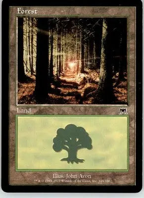Forest (349) - Onslaught - 349 - NM Magic: The Gathering - Magic Card Single