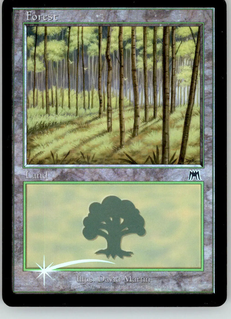 Forest (350) - Onslaught - 350 - Foil MP Magic: The Gathering - Magic Card Single