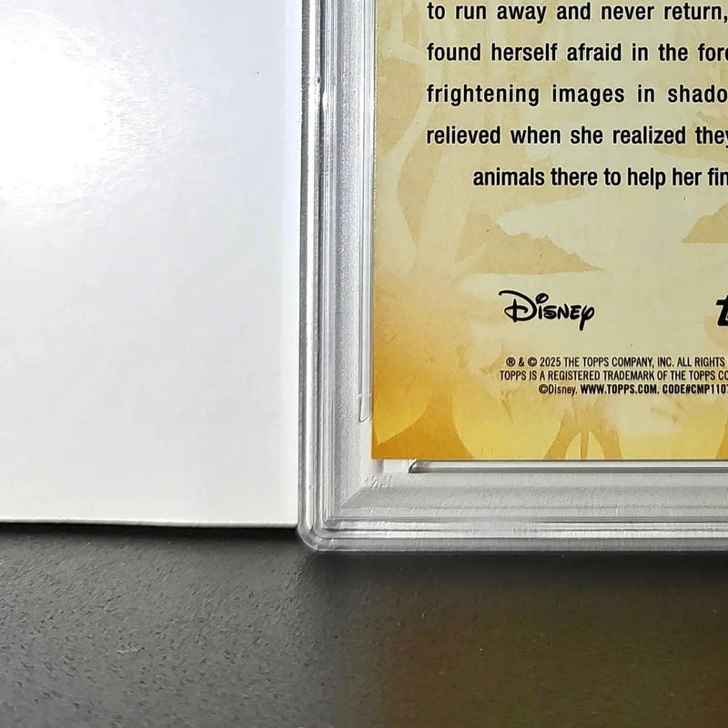 Forest Animals 2025 Topps Disney 2025 Topps Disney #FF-1 Furry Friends PSA 10 - Non-Sports Card Single