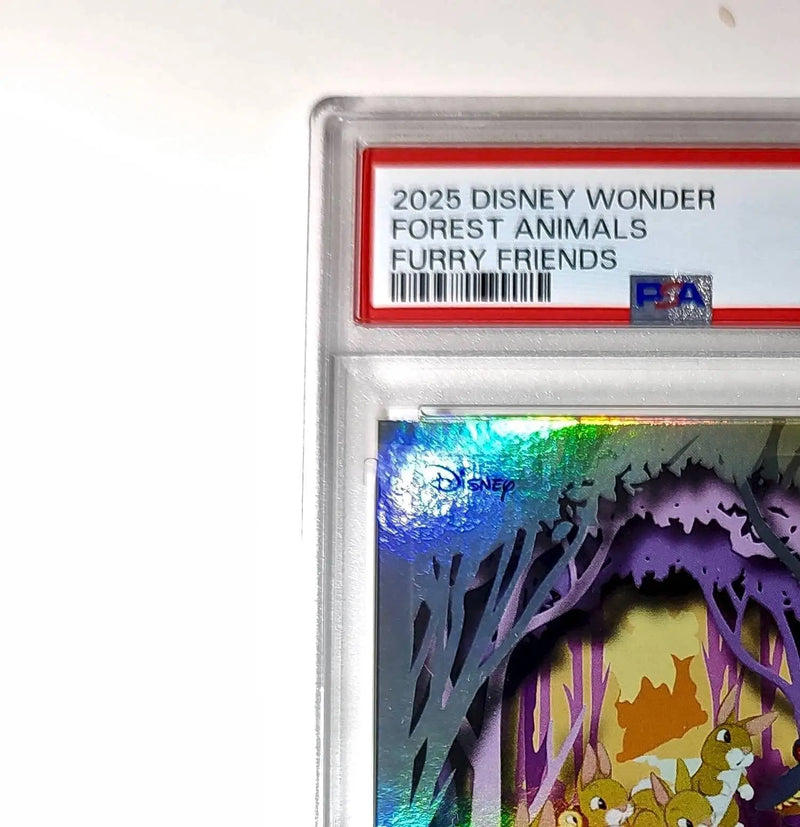 Forest Animals 2025 Topps Disney 2025 Topps Disney #FF-1 Furry Friends PSA 10 - Non-Sports Card Single