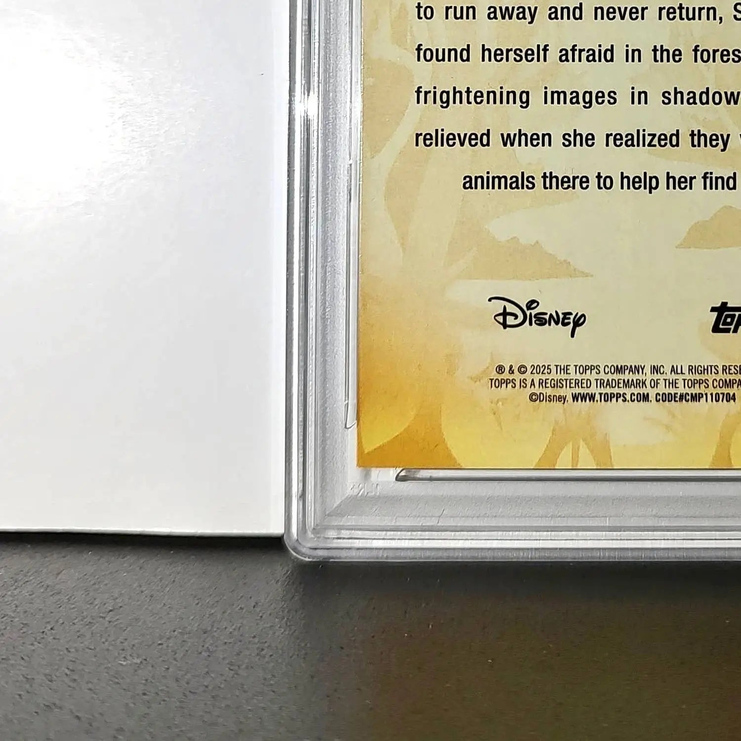Forest Animals 2025 Topps Disney 2025 Topps Disney #FF-1 Furry Friends PSA 9 - Non-Sports Card Single