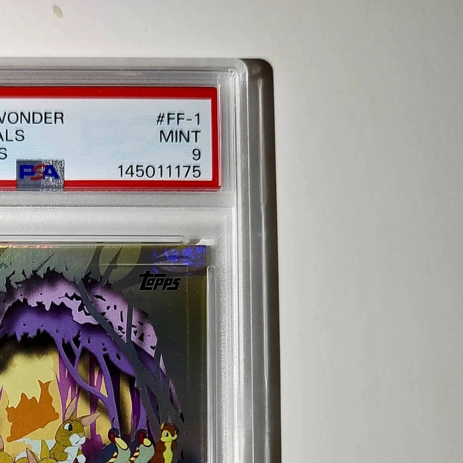 Forest Animals 2025 Topps Disney 2025 Topps Disney #FF-1 Furry Friends PSA 9 - Non-Sports Card Single