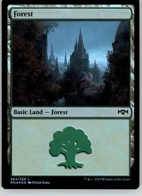 Forest - Ravnica Allegiance - 264 - NM Magic: The Gathering - Magic Card Single