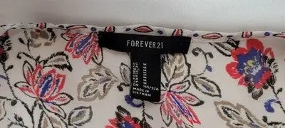 Forever 21 Bohemian Long Sleeve Floral Dress Size Small - Apparel
