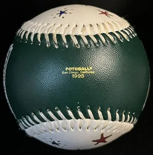 Fotoball 1995 Happy Holidays Season’s Greetings Baseball Ball 1996 - Sports Memorabilia