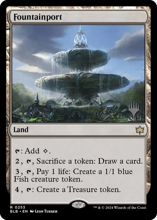Fountainport (Promo Pack) [Bloomburrow Promos] - Magic Card Single