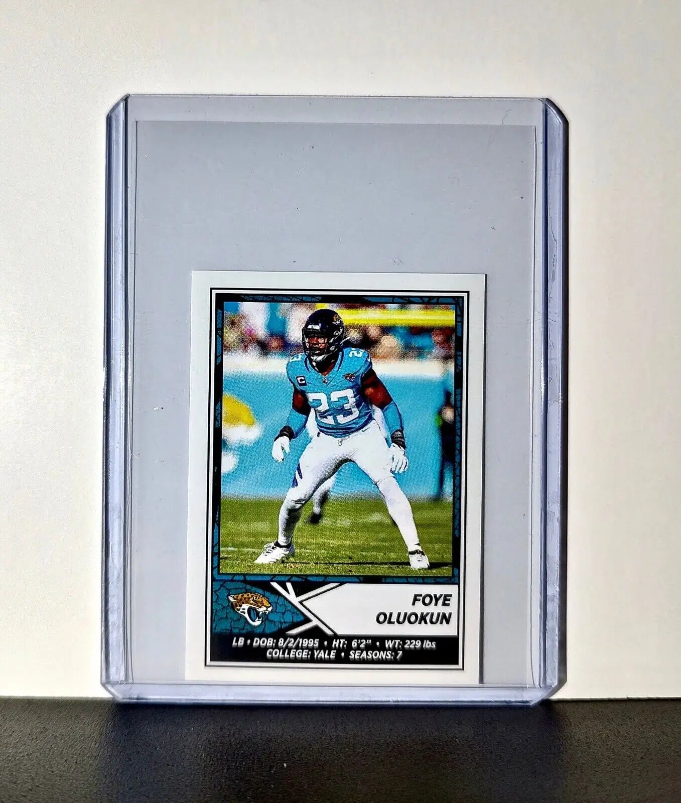 Foye Oluokun 2024 Panini NFL Sticker #211 Jacksonville Jaguars - Football Card Single