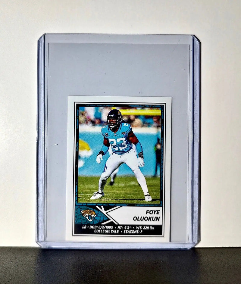 Foye Oluokun 2024 Panini NFL Sticker #211 Jacksonville Jaguars - Football Card Single