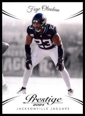 Foye Oluokun 2024 Panini Prestige #138 Jacksonville Jaguars