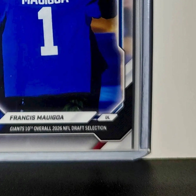 Francis Mauigoa Rookie 2026 Topps Now Draft Night #FMAU Card New York Giants - Football Card Single