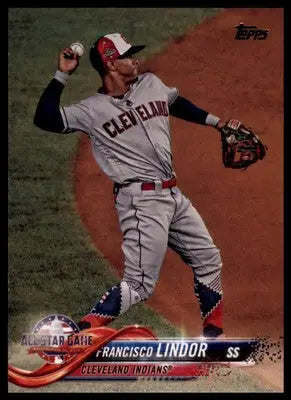 Francisco Lindor 2018 Topps Update #US157 Cleveland Indians - Baseball Card Single